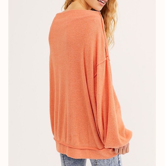 Free People Main Squeeze Hacci Top - Picture 2 of 7